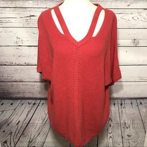 West Port peep a boo sweater